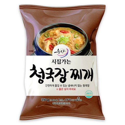[사이다마트] 시집가는 청국장찌개 350g