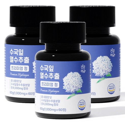 건강머금 수국잎 열수 추출물 수국 국내산