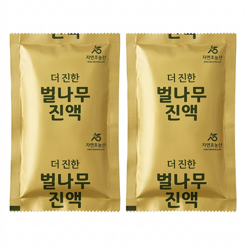 더진한 벌나무진액 벌나무즙 자연산 (국내산) 황칠나무 품은 즙 마가목품은 액즙, 100개, 105ml