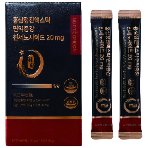 대동고려삼 홍삼정 프리미엄 스틱 초고함량 진세노사이드 20mg