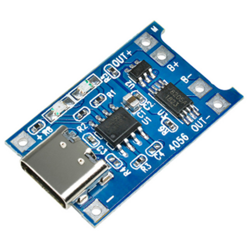 니토무역 3.7V 리튬 배터리 충전 모듈 USB C타입 보호회로 TP4056 1셀 18650 과방전