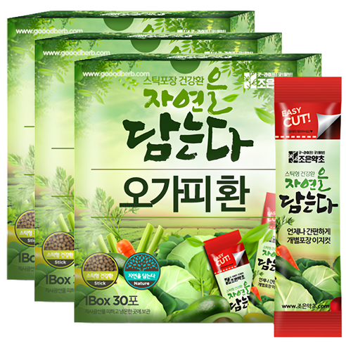 조은약초 스틱형 오가피환, 3개, 90g