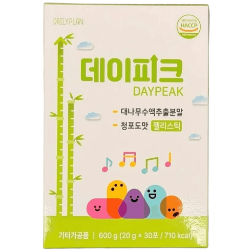 데일리플랜 데이피크 청포도맛 영양제