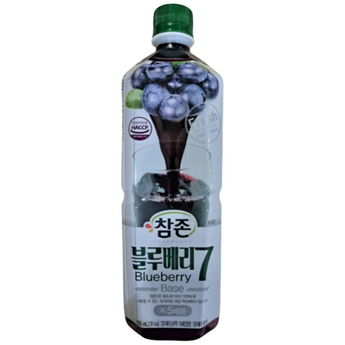 참존 블루베리원액 대용량 업소용, 7개, 835ml