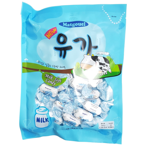맛고을 뉴 유가 300g (무료배송) 유가엿 유가캔디, 300g, 4개