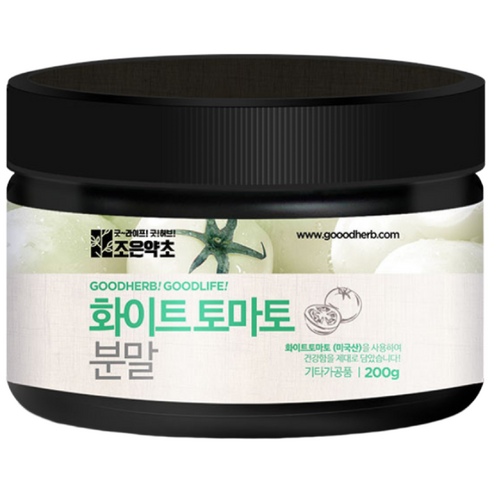 조은약초 화이트 토마토 분말, 200g, 1개