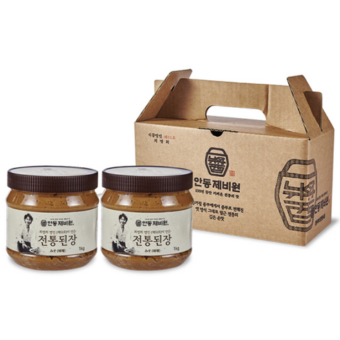 안동제비원 전통된장 1kg+1kg