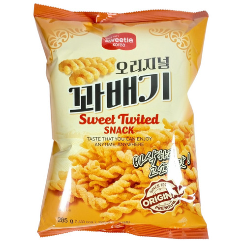 스위티코리아 오리지널 꽈배기 285g (무료배송), 6개, 285g