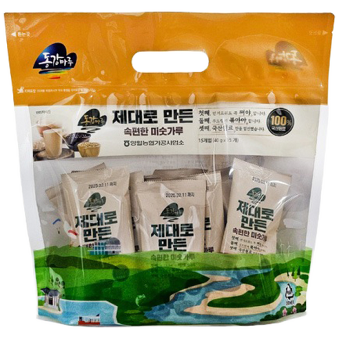 영월농협 동강마루 국산100% 미숫가루스틱