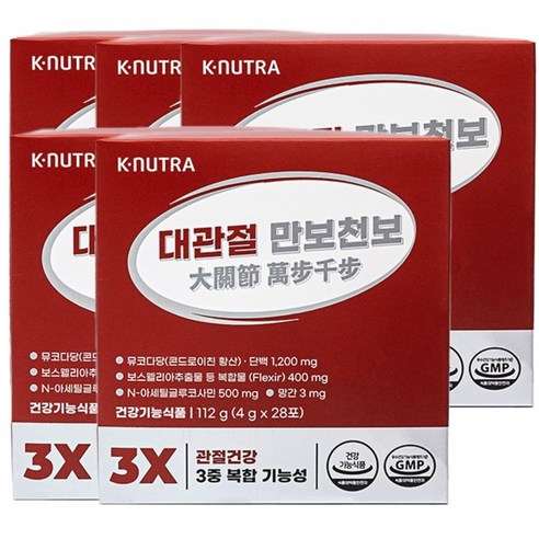 케이뉴트라 대관절 만보천보 (4gx28포), 28회분, 5박스