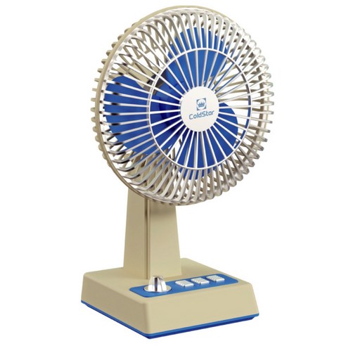 콜드스타 클래식 레트로 무소음 탁상용 캠핑 BLDC 유선 미니 선풍기
