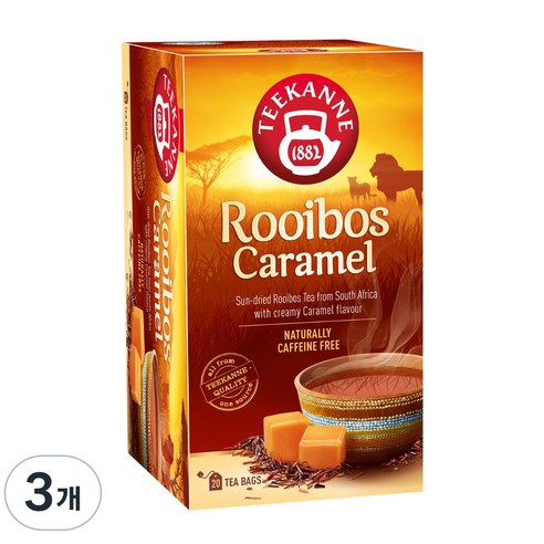 티칸네 루이보스 카라멜, 1.75g, 20개입, 3개