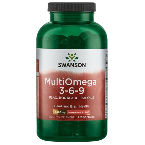 스완슨 멀티오메가 3-6-9 2400mg 소프트젤
