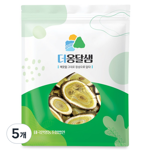더옹달샘 국산 참옻나무 옻나무 백숙용 옻닭용, 5개, 1kg