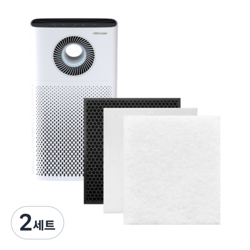 코웨이 공기청정기 호환 필터 세트, AP-1516D, 2세트