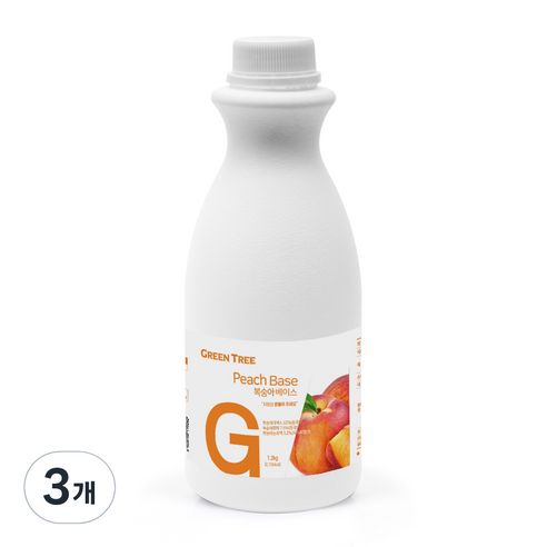 그린트리 복숭아 에이드 베이스 1.2kg