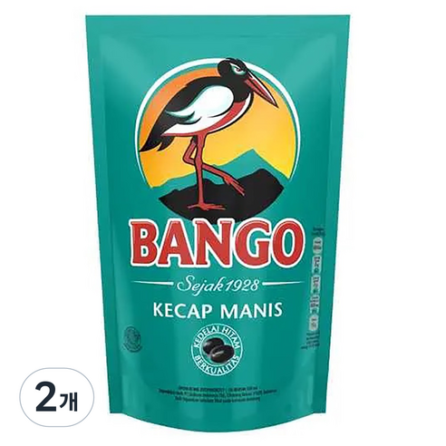 방오 케찹마니스 700g 케켑 BANGO KECAP MANIS INDONESIA, 2개, 700g