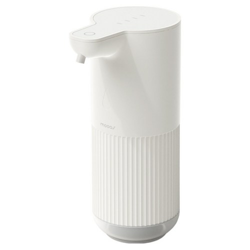 무아스 퓨어 라인 소프트버블 자동 손세정기, 화이트, 1개