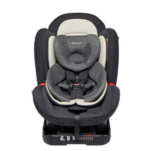 순성 ISOFIX 데일리 카시트 고정형 + 쿨시트, 제트그레이