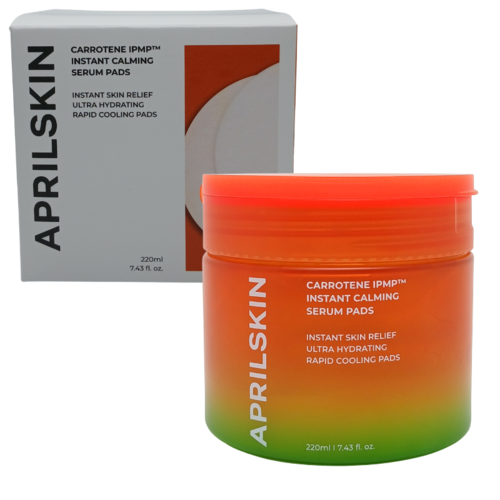 에이프릴스킨 캐로틴 3분 팩 패드 아이피엠피 블레미쉬 카밍 팩 패드 80매 +랜덤사은품증정, 1개, 80매입