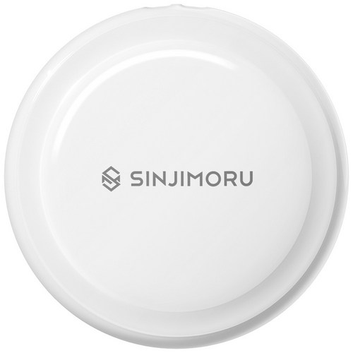 신지모루 애플인증 Find My 신지태그 트래커 스마트태그 위치추적기, 화이트, 1개