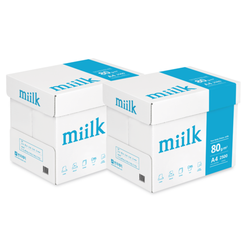 밀크 복사용지 A4 80g 이미지