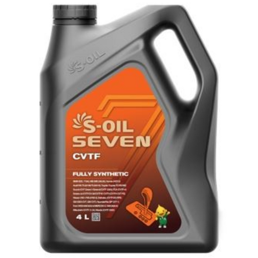 S-OIL 세븐 CVTF 4L 1개 100% 합성 CVT 미션오일 (현대/기아 SP CVT-1 르노 NS3 토요타 WS 혼다 HCF2 GM DEX-CVT)