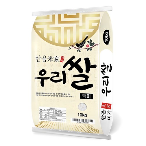 한음미가 2025년산 햅쌀 우리쌀 백미, 상등급, 10kg, 1개
