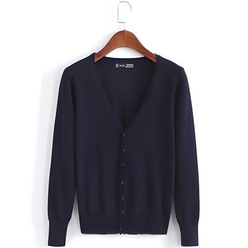 네모엔룩 여성용 팔레트 니트 가디건