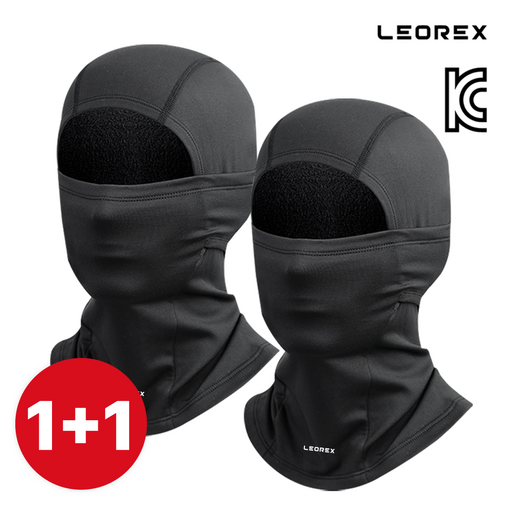 레오렉스 11 겨울 라이딩 스키 방한 마스크 기모 바라클라바 밀착형 후드 넥워머