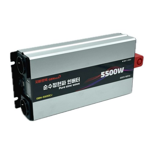지비엔텍 한국형 차량용 순수 정현파 인버터 220V60Hz, 1개