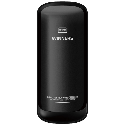 위너스 WRB60S 손잡이없음 도어락 카드키 4개 비밀번호 보조키 현관문 디지털 현관도어락, 고객직접설치, WRB60S