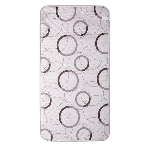 일월 홈쇼핑정품인증 일월 동그라미 카본 온열매트, 싱글90 x 180 cm