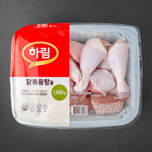 하림 닭볶음탕용 냉장 1000g 1팩