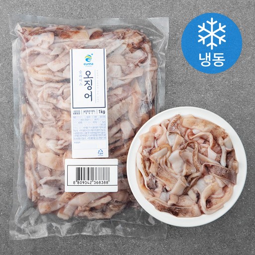 은하수산 원양산 오징어 슬라이스 (냉동)