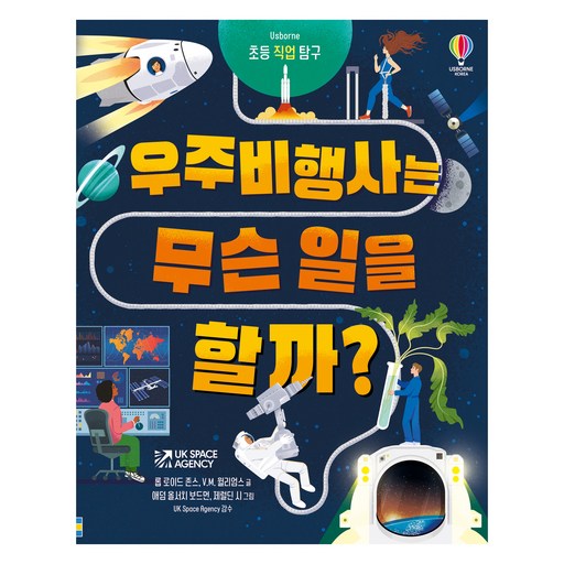 초등 직업 탐구 우주 비행사는 무슨 일을 할까?