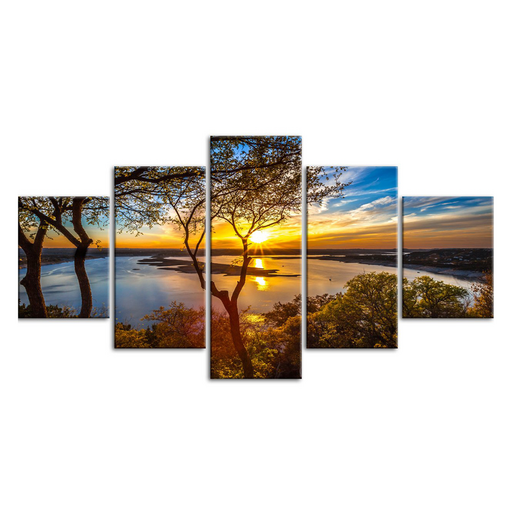 트레오바  풍경 호수그림 액자없음 20 x 30 cm x 2p  20 x 40 cm x 2p  20 x 50 cm 세트 2cm 비워두기