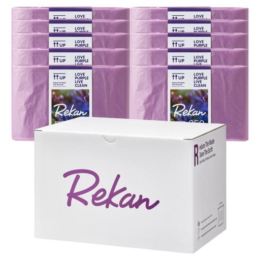 Rekan 250系列 魔術補充塑膠袋 薰衣草香 10入