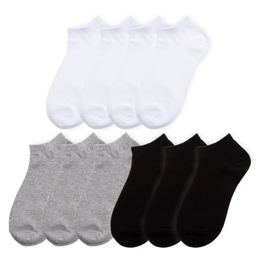 베이스알파 에센셜 남성용 스니커즈 발목 양말 10켤레 판매