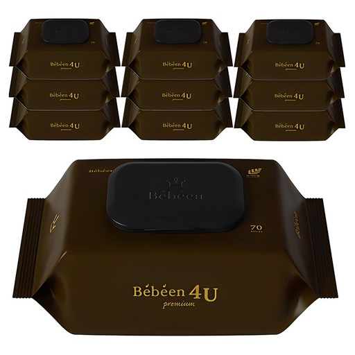 베베앙 포유 프리미엄 유아물티슈 캡형