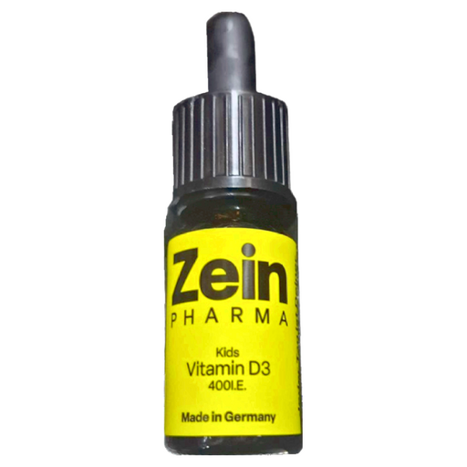 ZeinPHARMA 兒童維生素D3 滴劑 100%天然高純度 增進鈣質吸收, 10ml, 1瓶