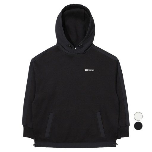 휠라 남녀공용 우븐 배색 후디 FS2POE1183X