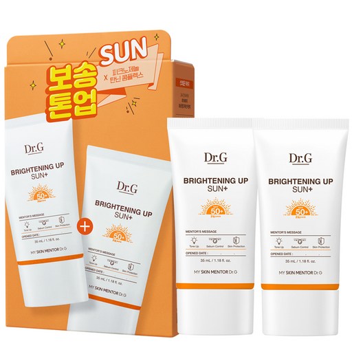 닥터지 브라이트닝 업 선 플러스 SPF50+ PA+++ 2개 35ml