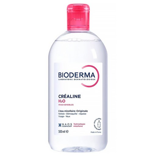BIODERMA H2O高效潔膚液, 500ml, 1瓶