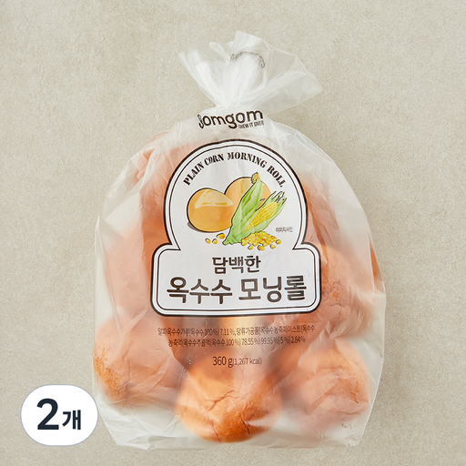 [로켓프레시] 곰곰 담백한 옥수수 모닝롤