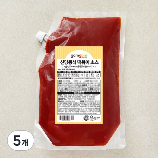 곰곰 신당동식 떡볶이 소스