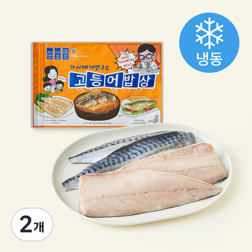 [로켓프레시] 가시제거연구소 고등어밥상 오렌지라벨 4~5입 (냉동)