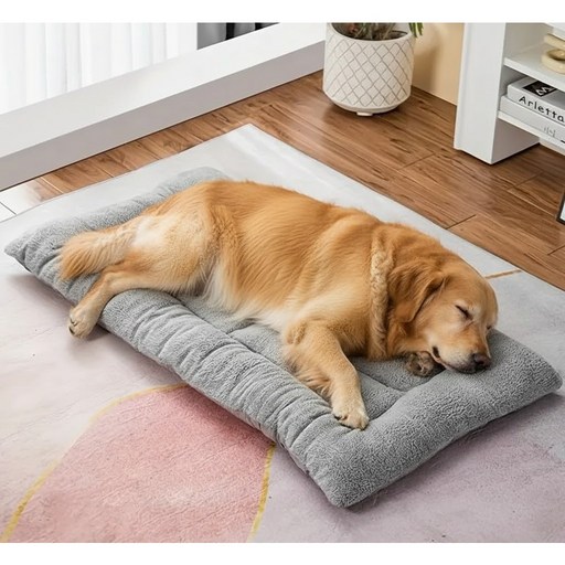 조이앤모어 대형견방석 강아지 애견 쿠션 대형, 1개, 그레이