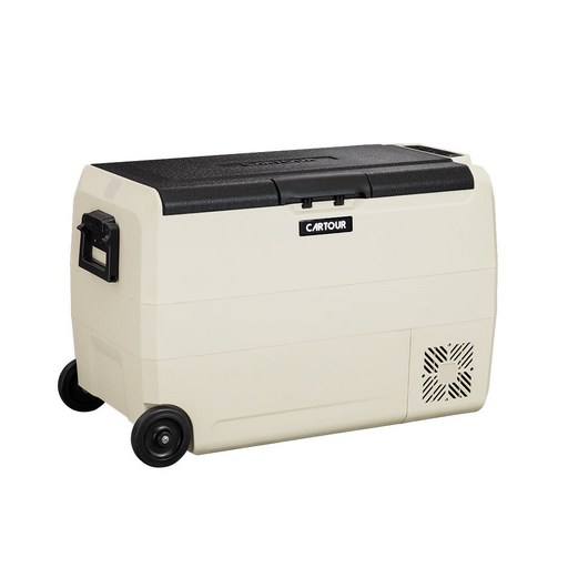 카투어 ET 크림 휴대용 캠핑 차량용 냉장고 이동식 냉동고 12V 24V 220V