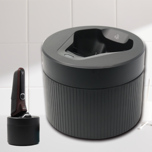 필립스 전기면도기 SkinIQ 전용 호환 세척기 무선 클렌징 팟, 1개, 1개입